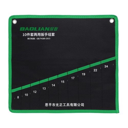 Pockets wrench roll up - 10-pockets,