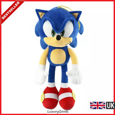 🔵Sonic the Hedgehog Sonic Plushie Stuffed video games Plush Toy SEGA 33cm UK🔵