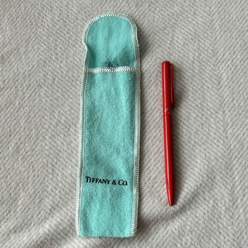 Tiffany red ballpoint - &,
