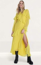 Warehouse Womens Yellow Maxi