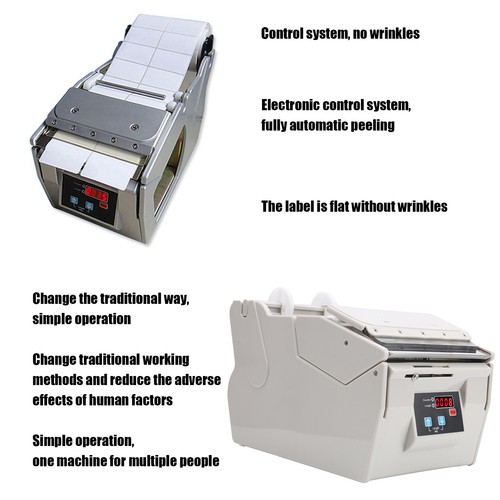 Label stripping machine - label,