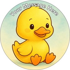Cute Yellow Duck Personalised