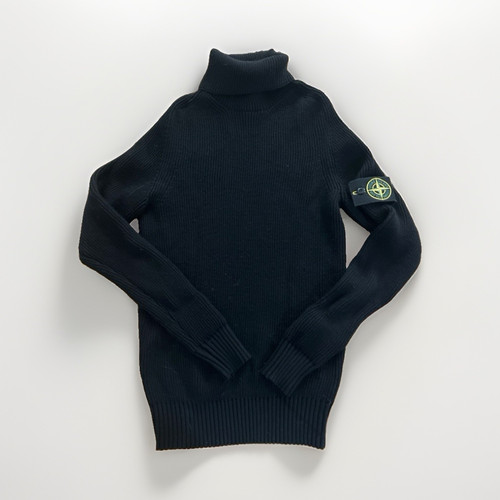 Stone island men black knit - stone,