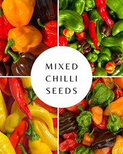 Mixed Chilli Seeds - Mild / Medium and Hot !!! - 100% Genuine, UK stock