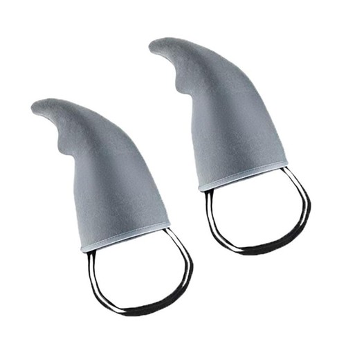 2pcs plush shark fin costume - shark,