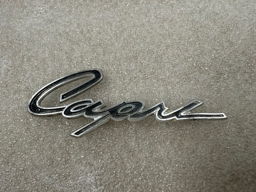 Ford capri mk1 script - ford, badge