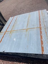 1x black solid polycarbonate sheet 210cm x 205cm x 4mm