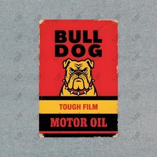 Vintage Bulldog Motor Oil