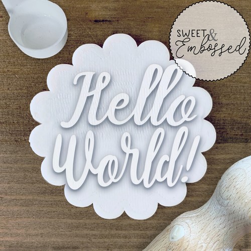 Hello world cookie - hello,