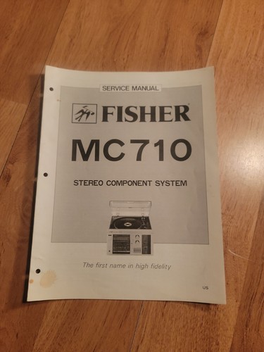 Fisher 710 stereo system - fisher, mc