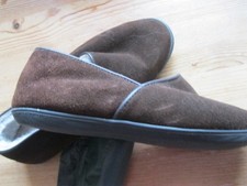 Mens Sheepskin Slippers Brown