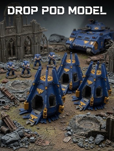 Warhammer 40k drop pod - 40k,