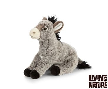 Donkey plush soft toy 25cm - plush,