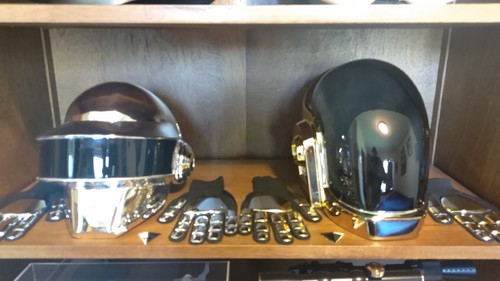 Daft punk helmet set with - daft,