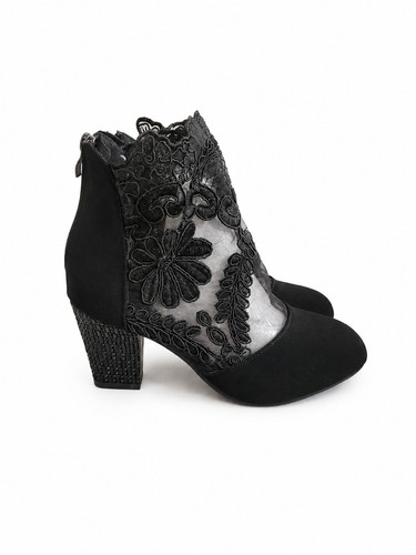 Bnwot women black sheer lace - bnwot,