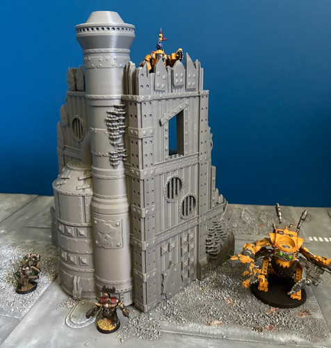 Ork fungus factory corner - factory,