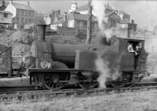 PHOTO  GWR 194 EX TAFF VALE AT PWLLYRHEBOG ON 14TH OCTOBER 1950