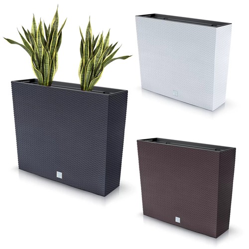 Tall flower trough planter - tall,