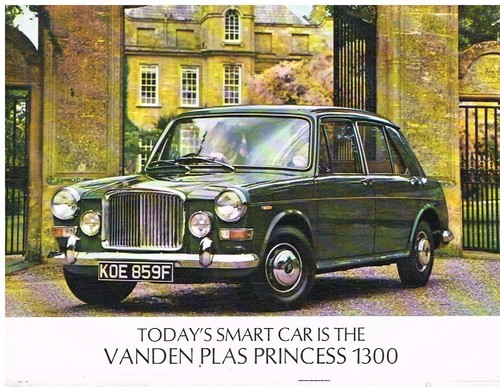 Vanden plas 1100 mk2 1300 - plas,