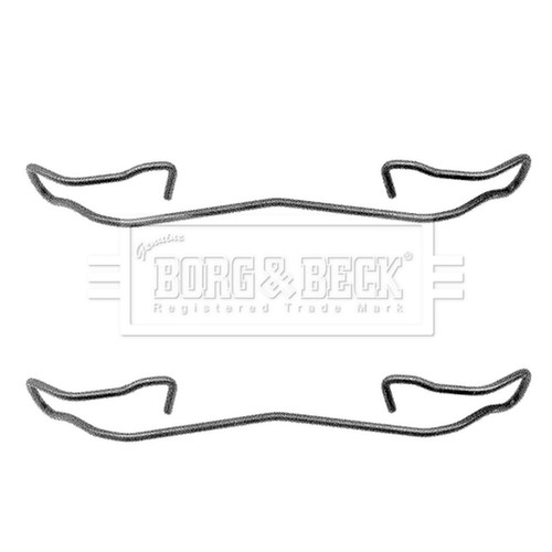 Brake pad fitting kit - pad,