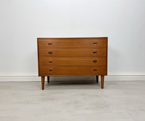 Danish teak chest drawers - chest, of