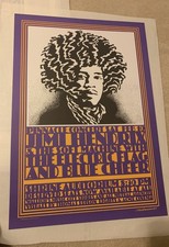 JIMI HENDRIX CONCERT POSTER