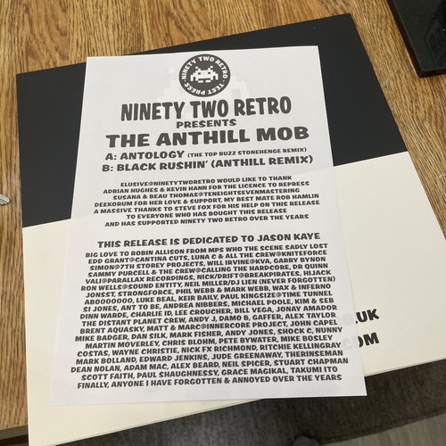 The anthill mob black rushin - black,
