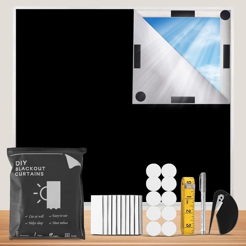 250x145cm blackout blinds - blackout,
