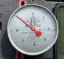 Reuben Heaton “The Ever Ready” Match 8lb Weigh Scales complete with weighing net