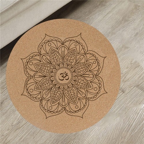 Meditation mat premium round - premium,