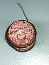 Wooden Thread Spool Vintage