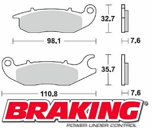 Braking front pads - braking,