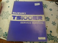 suzuki ts100er 1983 circa service manual 