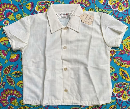 Vintage boys shirt unused - vintage,