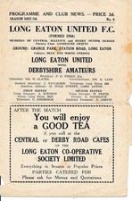 Long Eaton United v Derbyshire