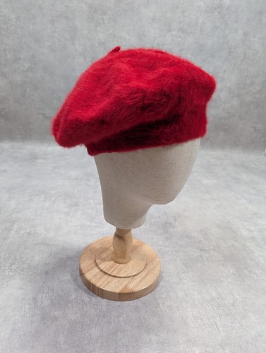 Vtg kangol angora wool beret - vtg,