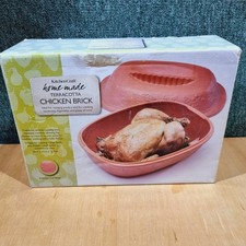 Vintage Kingcraft Tuscan Oven, Terracotta Clay Pot Baking Roasting Chicken Brick