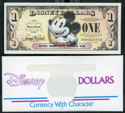 Disney dollar mickey 1 - dollar,