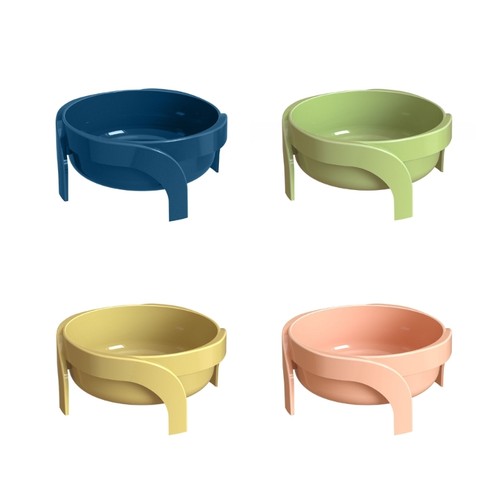 Raised cat bowl elevated dog - raised,