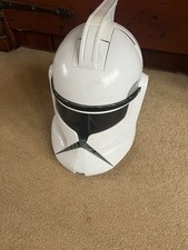 Used Star Wars clone trooper voice helmet.