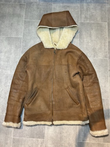 Vintage shearling jacket - vintage,