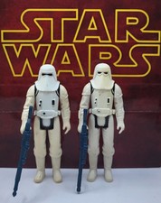 Star Wars : Hoth Stormtrooper X2 With Original Guns - COO Hong Kong 1981