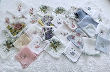 Vintage Hankies Lot 29 Floral