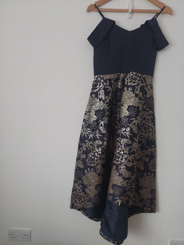 Oasis ladies navy gold brocade - oasis,