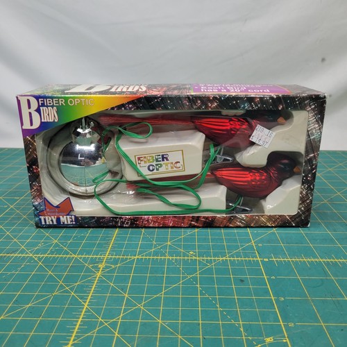 Vtg christmas fiber optic - christmas,