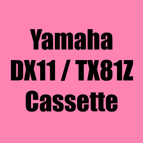 Yamaha dx11 tx81z data - yamaha,