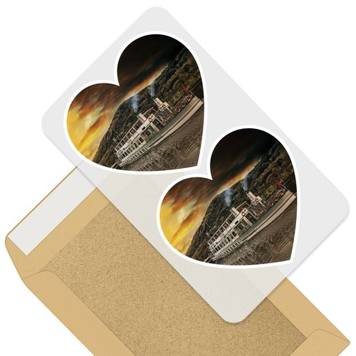 Heart stickers cm - cm,