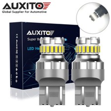 AUXITO 2PCS 7443 LED White 6000K Reverse Backup Turn Signal Parking Light Bulbs