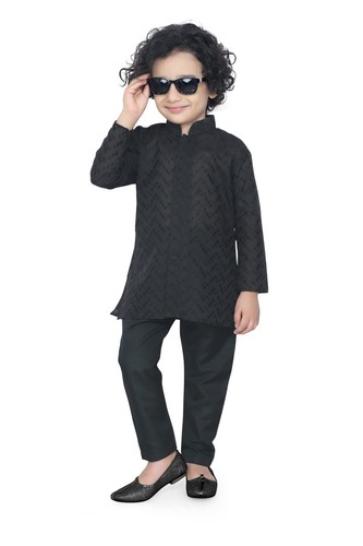 Boys cotton kurta pyjama - boys,