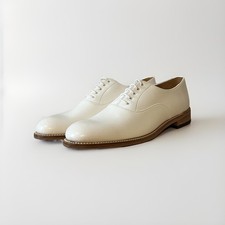 John Land Men's white Leather